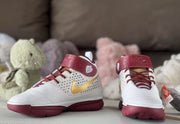 Nike Kobe 2 Kids' High-Top Sneakers White Red Gold