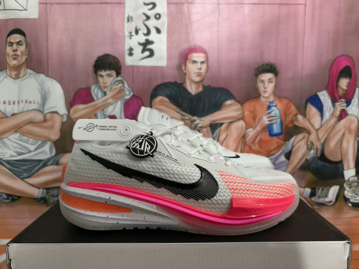 Nike GT Cut Basketball Shoes White Pink Orange