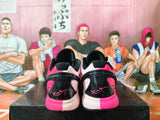 Nike Pink Mismatched Basketball Shoes
