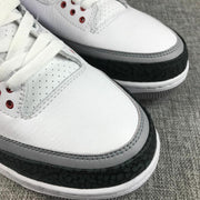Jordan Air Jordan 3 White Grey Men's Sneakers