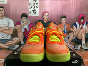 Puma Basketball Shoes in Neon Orange and Lime