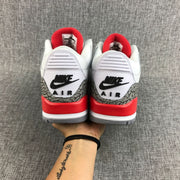 Jordan Air Jordan 3 Retro White Red Sneakers