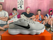Nike Gray Low-Top Sneakers with Black Swoosh