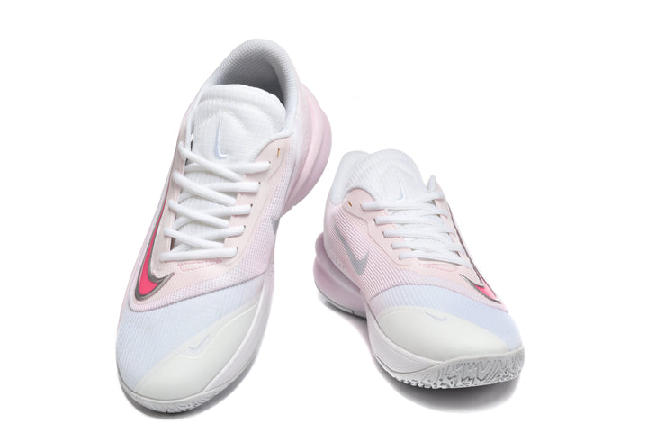 Nike Precision 7 Basketball Shoes in White and Pink