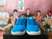 Jordan Basketball Shoes in Blue and Yellow