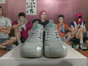 Jordan Guo Ailun Basketball Sneakers Grey Teal
