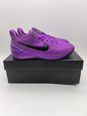 Nike Purple Basketball Sneakers with Black Swoosh