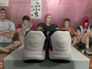 Jordan White Multicolor Cushlon Basketball Sneakers