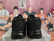 Jordan Black White Gold Basketball Sneakers