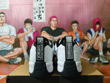 Jordan 14 Retro Sneakers White and Black