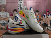 Nike GT Basketball Shoes White Blue Orange
