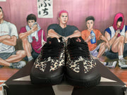 Converse Leopard Print Black Sneakers