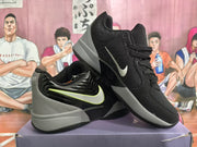 Nike Black and Gray Low-Top Sneakers