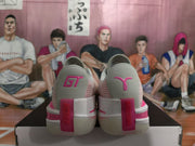 Nike GT Basketball Sneakers White Pink Gray