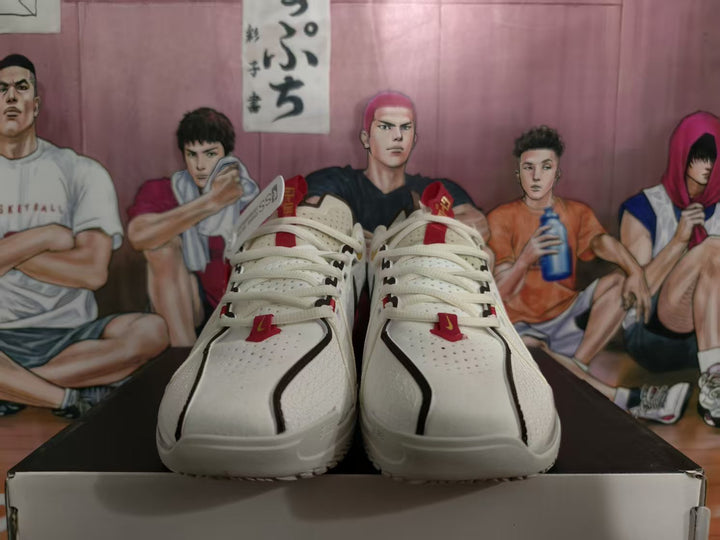 Nike Basketball Sneakers White Black Red Year of the Snake