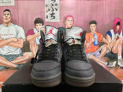 Jordan 5 High-Top Sneakers Grey Black