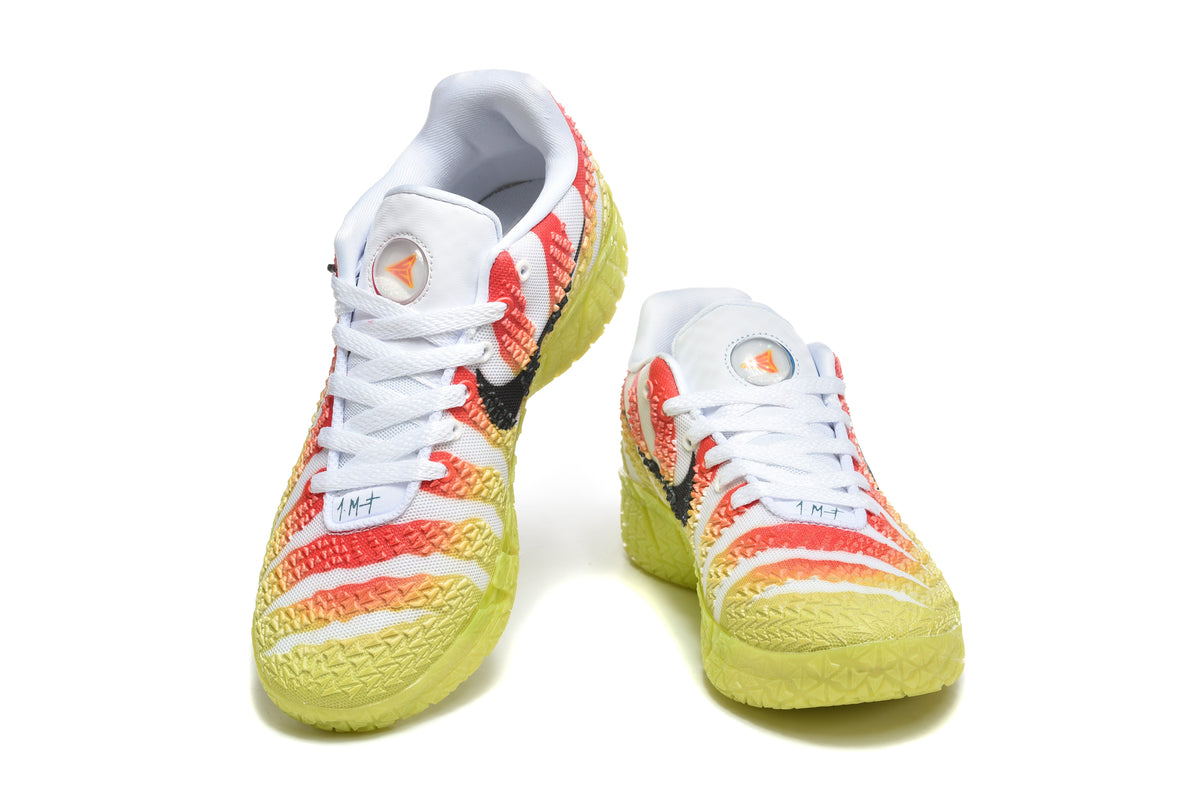 Nike Basketball Sneakers White Yellow IH0798-100