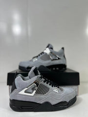 Jordan Air Jordan 4 Retro Hot Lava Gray Black Sneakers AQ9129-005
