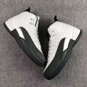Jordan Air Jordan 12 Reverse Taxi Sneakers White Black