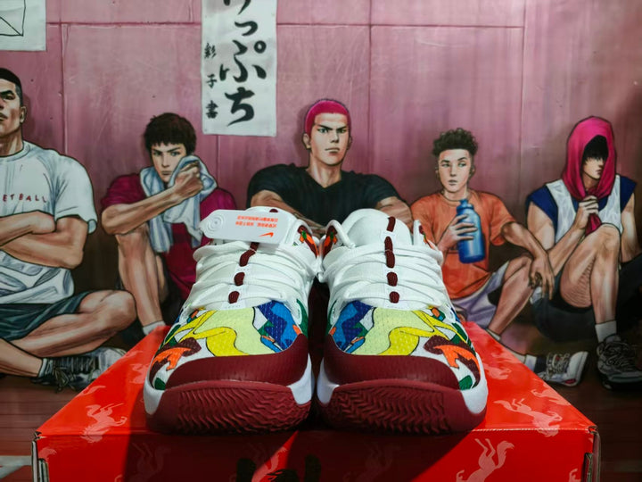 Nike Ja 1 Basketball Shoes White Burgundy