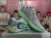 Jordan Basketball Sneakers White Blue Green