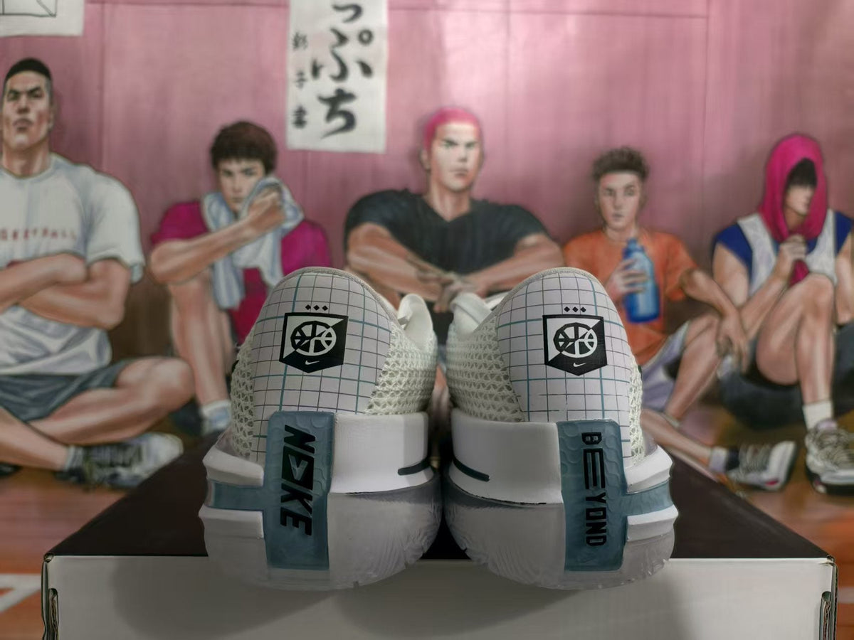 Nike Basketball Shoes White Silver