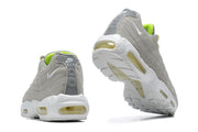 Nike Air Max 95 SE Gray and Volt Sneakers