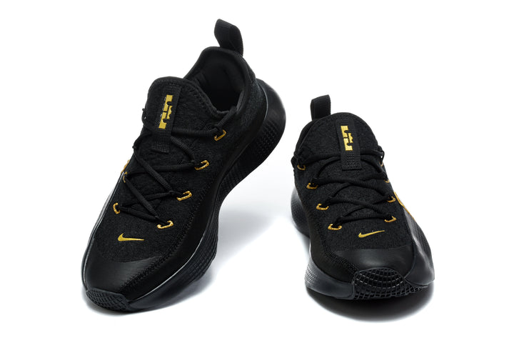 Nike LeBron 17 Low Training Shoes, Black and Gold