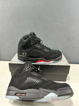 Jordan Air Jordan 5 Retro Black Red High-Top Sneakers