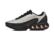 Nike Air Max DN Sneakers in Light Gray, Black and Red