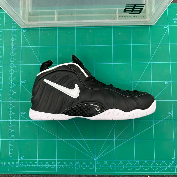 Nike Air Foamposite One Dr. Doom Black White Sneakers