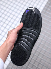 Air Jordan 12 Dark Concord Black Purple Sneakers CT8013-005