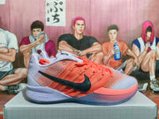Nike Basketball Shoes in Coral and Lavender