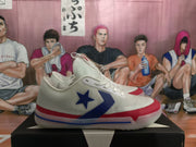 Converse Star Series Sneakers White Blue Red