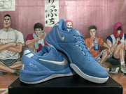 Nike Blue Basketball Sneakers with White Sole