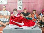 Nike Zoom Red White Basketball Sneakers