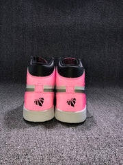 Jordan 1 High Pink Black White Sneakers