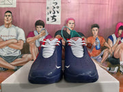 Nike Basketball Sneakers White Blue Red