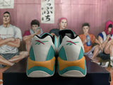 Reebok Basketball Sneakers Lake Green White Orange