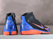 Nike Zoom Kobe 4 Basketball Shoes Black Blue Orange