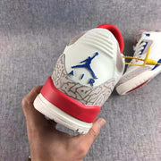 Jordan Air Jordan 3 Independence Day Sneakers White Red Blue
