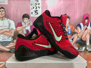 Nike Basketball Sneakers Red Black Low-Top