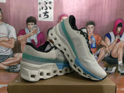 On Gray Blue Running Sneakers EU 36-46