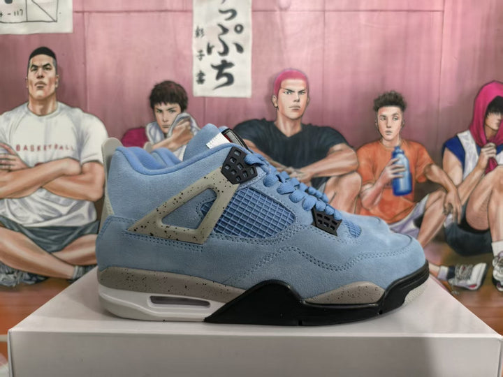 Jordan 4 University Blue Sneakers