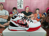 Nike Kobe Basketball Sneakers White Black Red