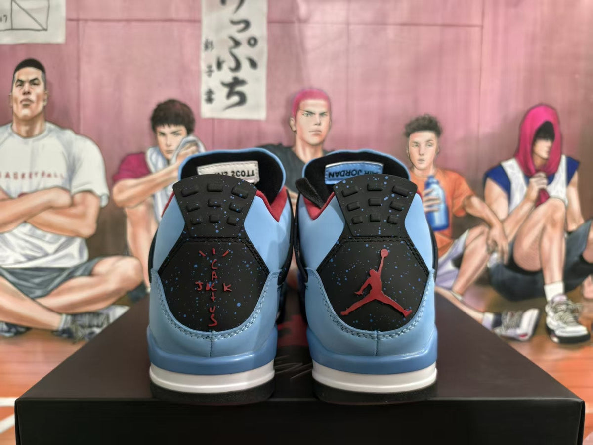 Jordan 4 University Blue Sneakers