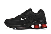 Nike Shox Ride 2 Black and Red Sneakers