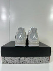 Air Jordan 4 Frozen Moments Light Iron Ore Sneakers AQ9129-001