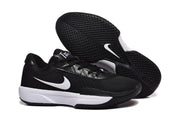 Nike 872-25 Black and White Basketball Sneakers