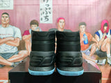 Under Armour Black and Blue High-Top Basketball Shoes